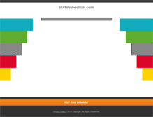 Tablet Screenshot of instantmedical.com